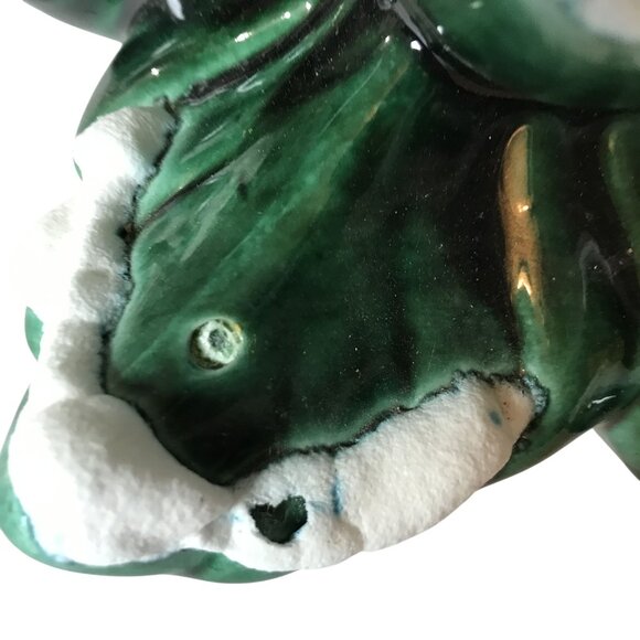 Vintage Ceramic Christmas Tree With Snow & Lights 14" Handmade - Picture 8 of 10